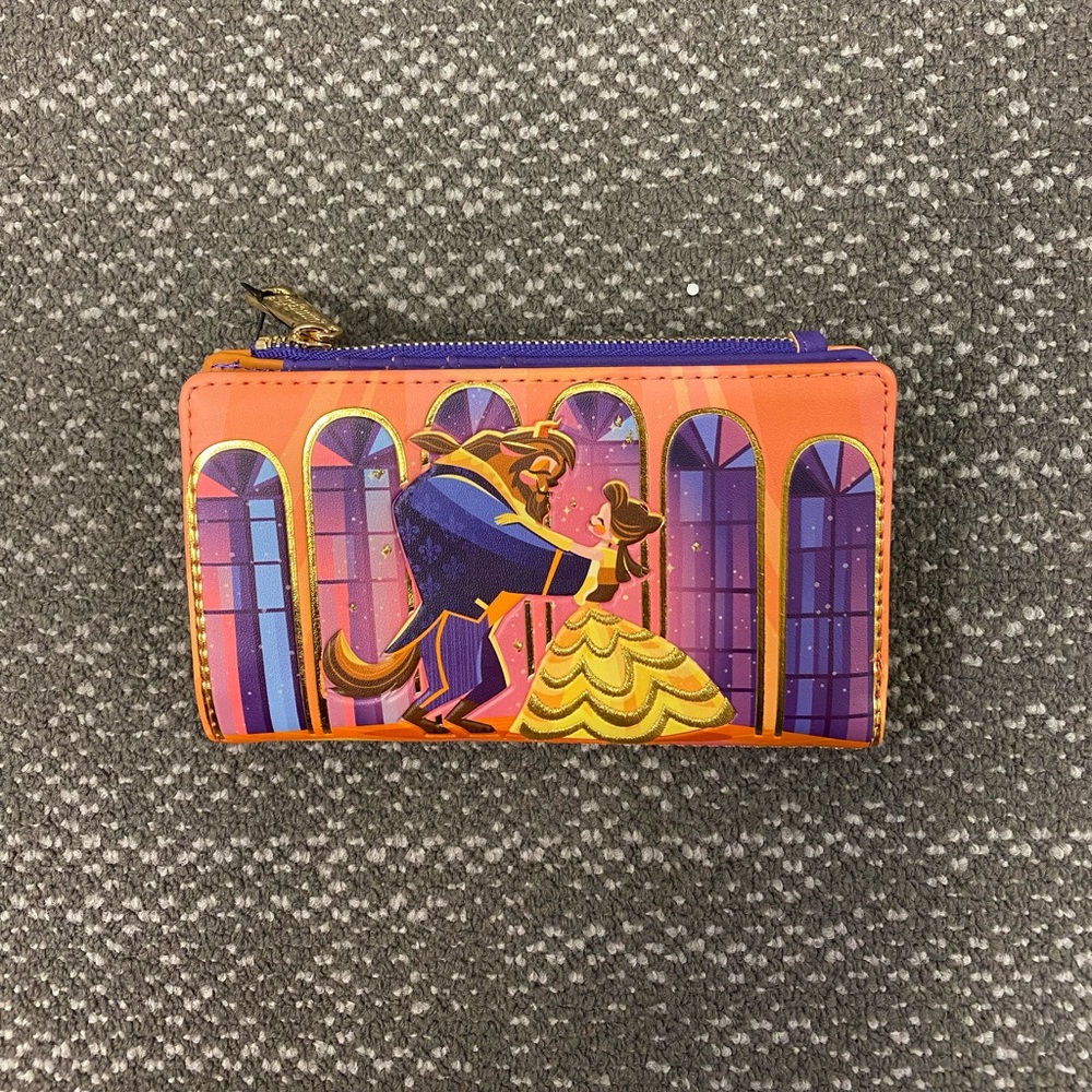 Disney Loungefly Beauty and the Beast Wallet